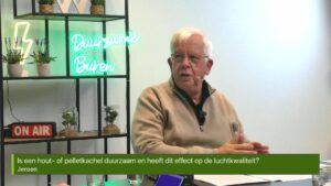 Is een hout- of pelletkachel duurzaam?