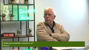 Subsidies in gemeentes
